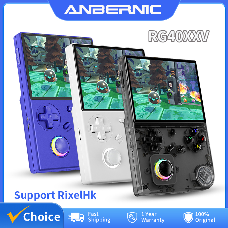 Retro X8 Gaming Console - ANBERNIC RG40XXV Retro Handheld Game Console