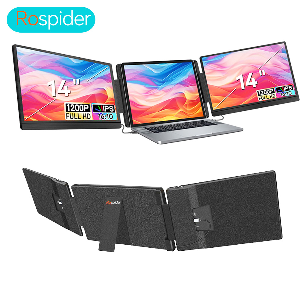 Retro Gaming Monitor - Rospider 14 to 16 Inch Dual
