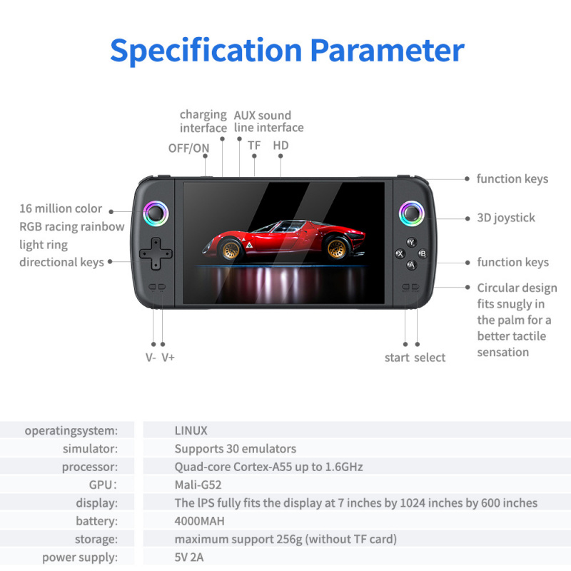 New M27 Large Screen Handheld  - Retro Gaming Monitor ulasan dan harga