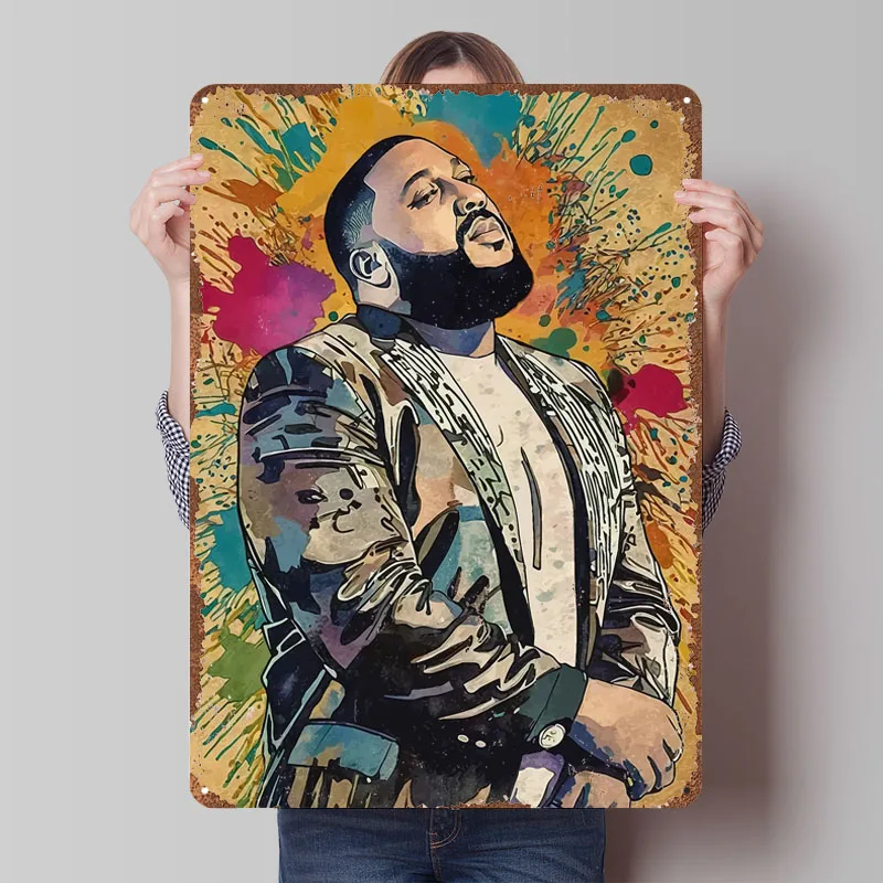 DJ Khaled Poster Rock Singer M - Retro Gaming At ulasan dan harga