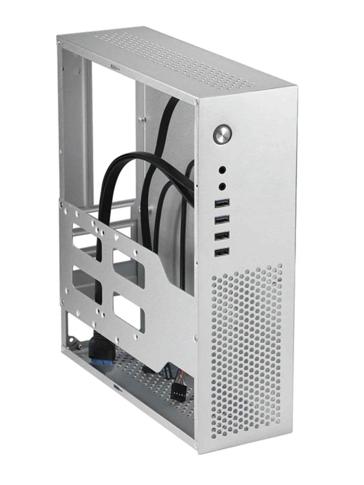 A10 7.3L M-ATX Chassis A4 HTPC - Retro Gaming Pc Case ulasan dan harga