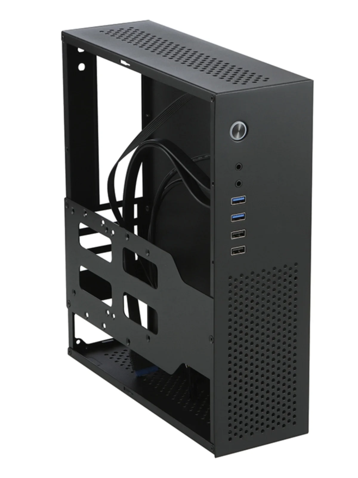 A10 7.3L M-ATX Chassis A4 HTPC - Retro Gaming Pc Case ulasan dan harga