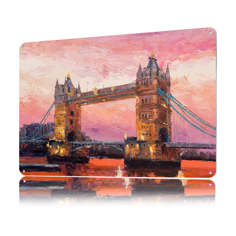 Travel to London Metal Poster  - Retro Gaming London ulasan dan harga