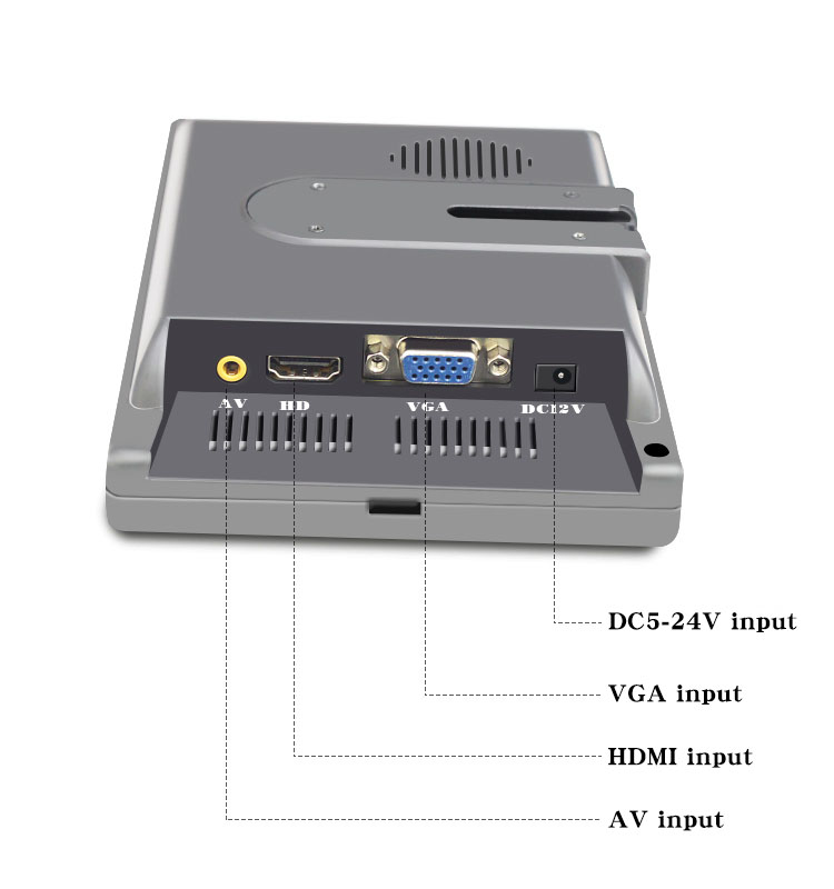 7-inch Portable display 1024x6 - Retro Gaming Monitor ulasan dan harga