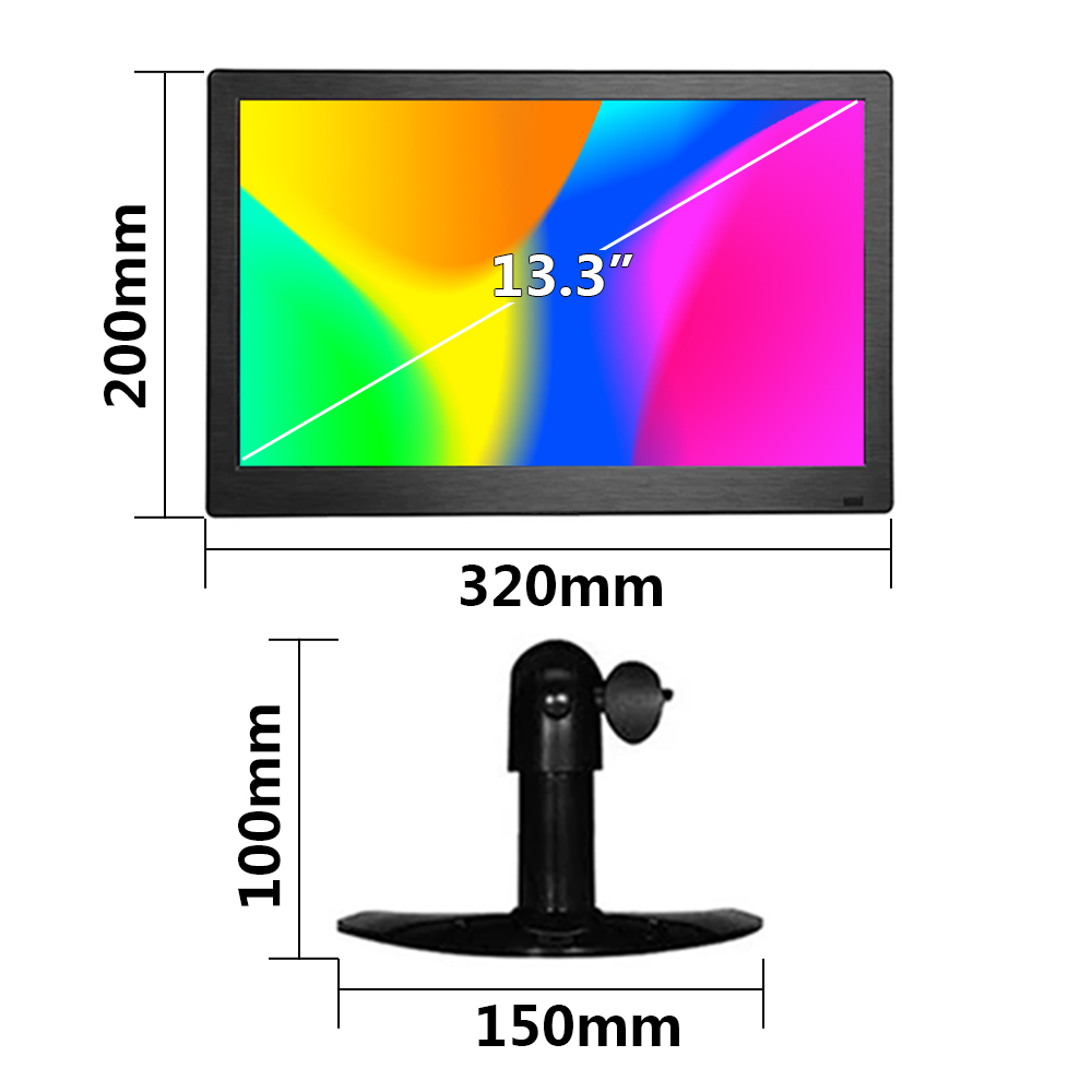 13.3-inch High-Definition 1366 - Retro Gaming Monitor ulasan dan harga