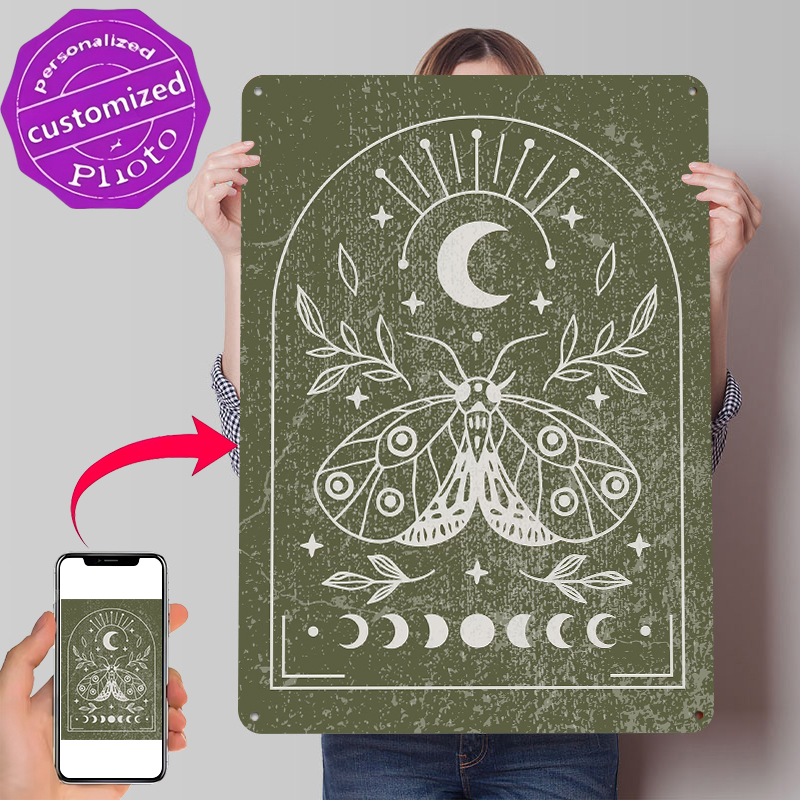 Moth and Moon Poster Customize - Retro Gaming At ulasan dan harga