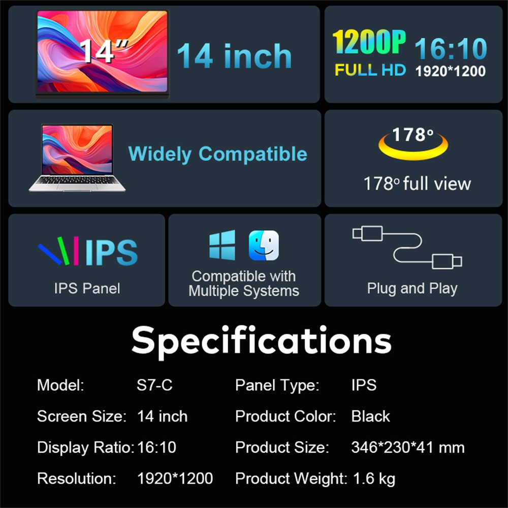 Rospider 14 to 16 Inch Dual Sc - Retro Gaming Monitor ulasan dan harga