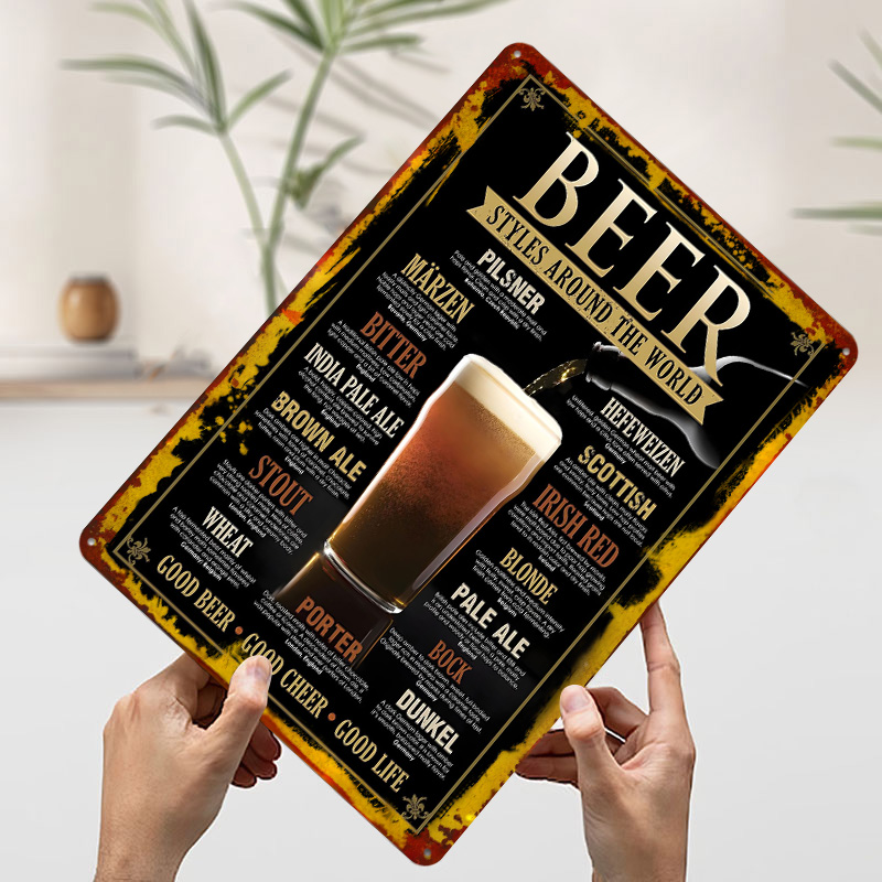 Black Beer Guide Tinplate Post - Retro Gaming Guide ulasan dan harga