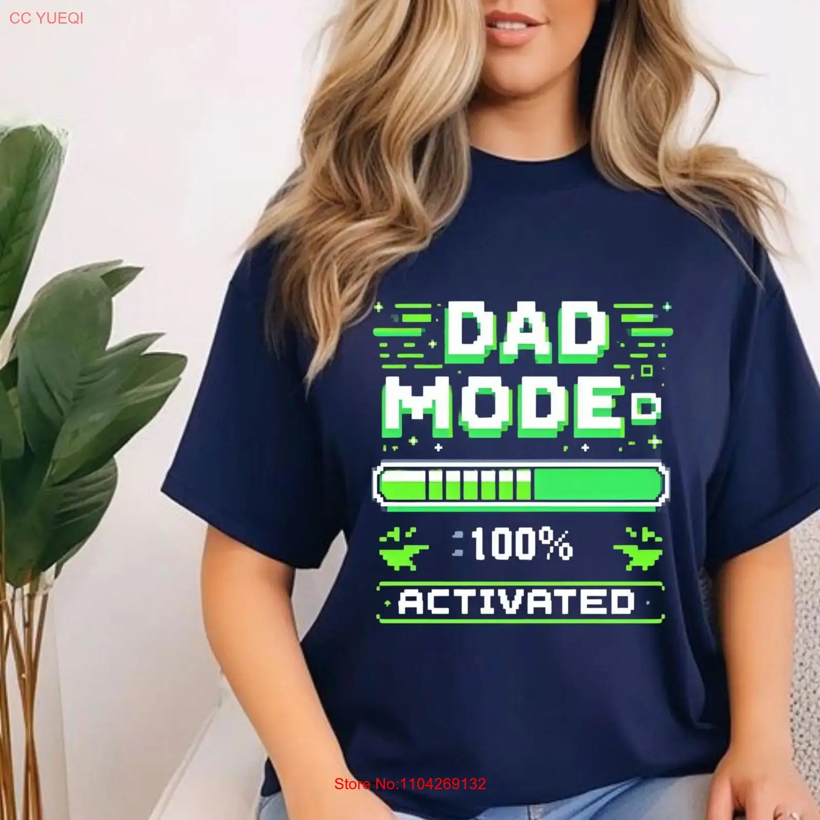 Dad Mode Activated T Shirt Gam - Retro Gaming Bar ulasan dan harga