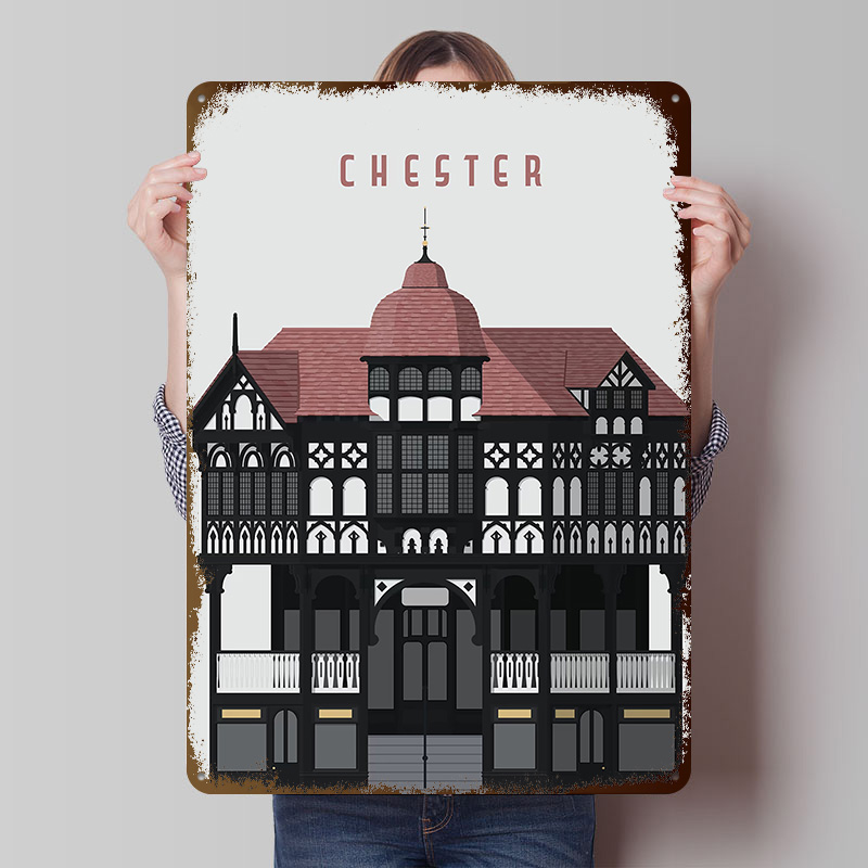 Chester Travel Printing Poster - Retro Gaming Bar ulasan dan harga