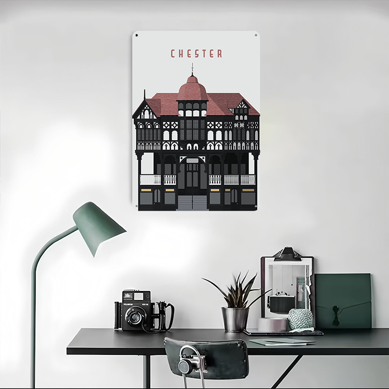 Chester Travel Printing Poster - Retro Gaming Bar ulasan dan harga