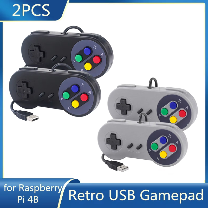 2PCs USB Gamepad Retro Gaming  - Retro Gaming With Raspberry Pi ulasan dan harga