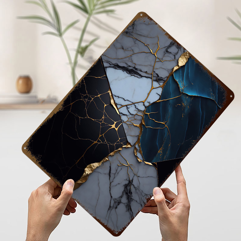 Abstract Marble Kintsugi Poste - Retro Gaming Gifts For Men ulasan dan harga