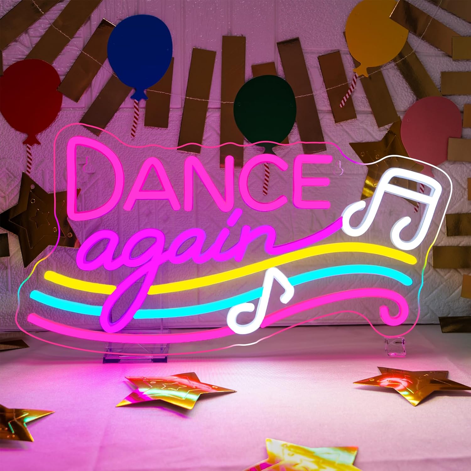 Dance Neon Sign USB Powered Ha - Retro Gaming Bar ulasan dan harga