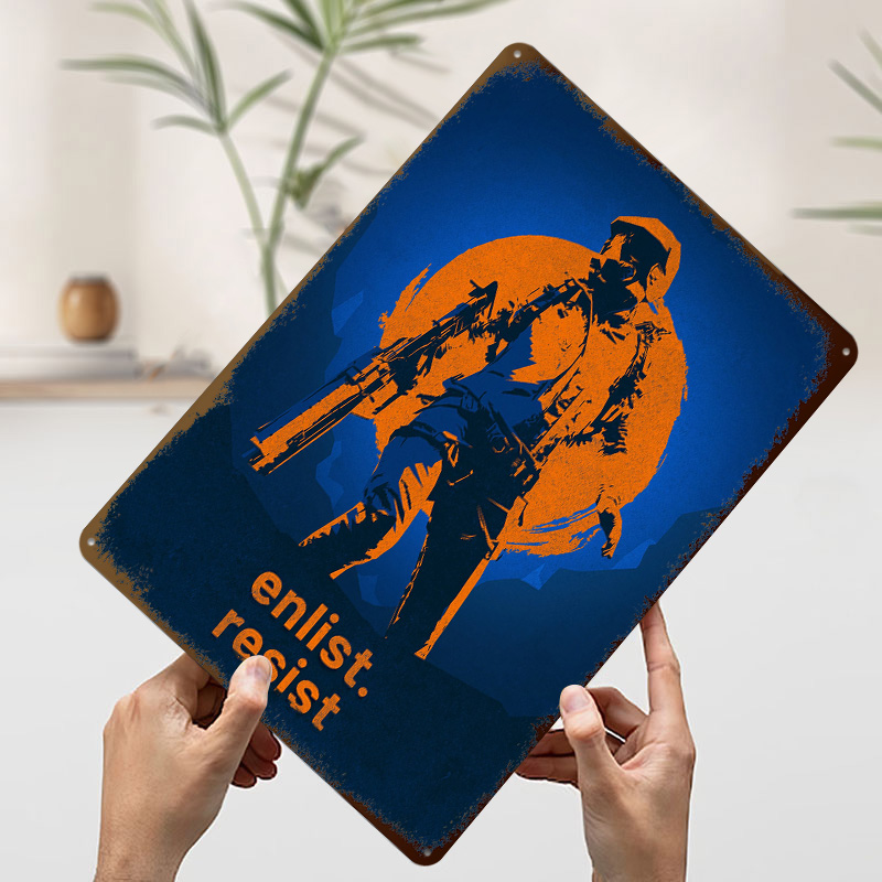Arc Raiders Retro 01 Poster Re - Retro Gaming Gifts For Men ulasan dan harga