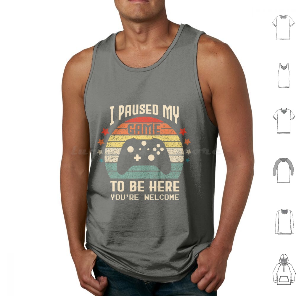 I Paused My Game To Be Here Ga - Retro Gaming Gifts For Men ulasan dan harga