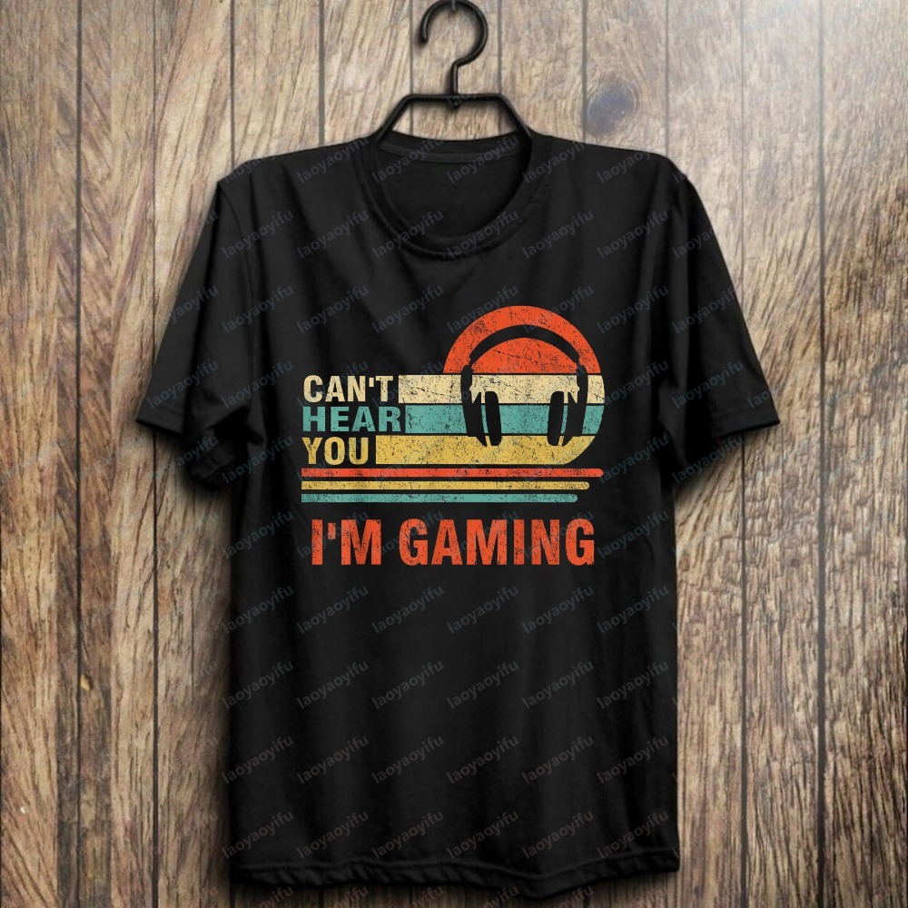 Funny Gamer Gift Headset Can't - Retro Gaming Gifts For Men ulasan dan harga