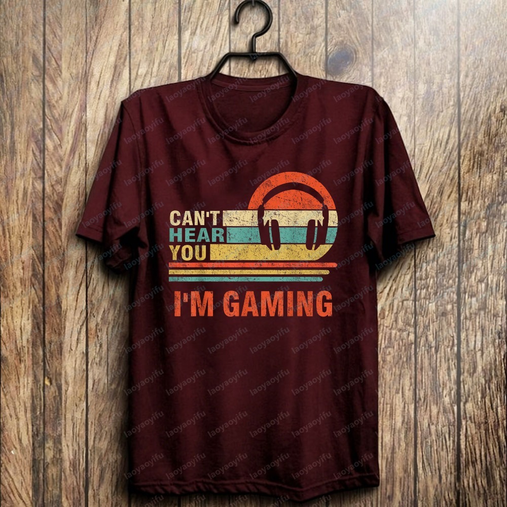 Funny Gamer Gift Headset Can't - Retro Gaming Gifts For Men ulasan dan harga
