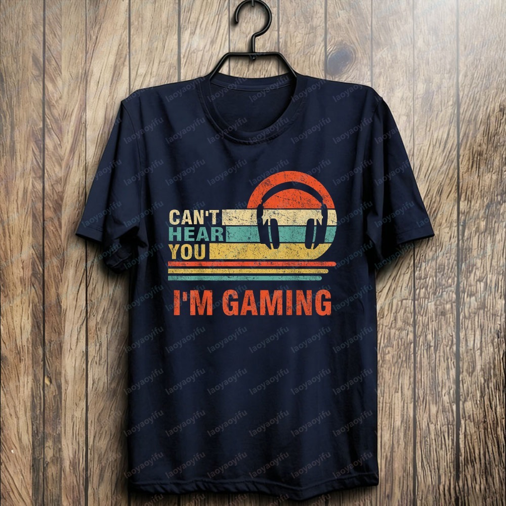 Funny Gamer Gift Headset Can't - Retro Gaming Gifts For Men ulasan dan harga