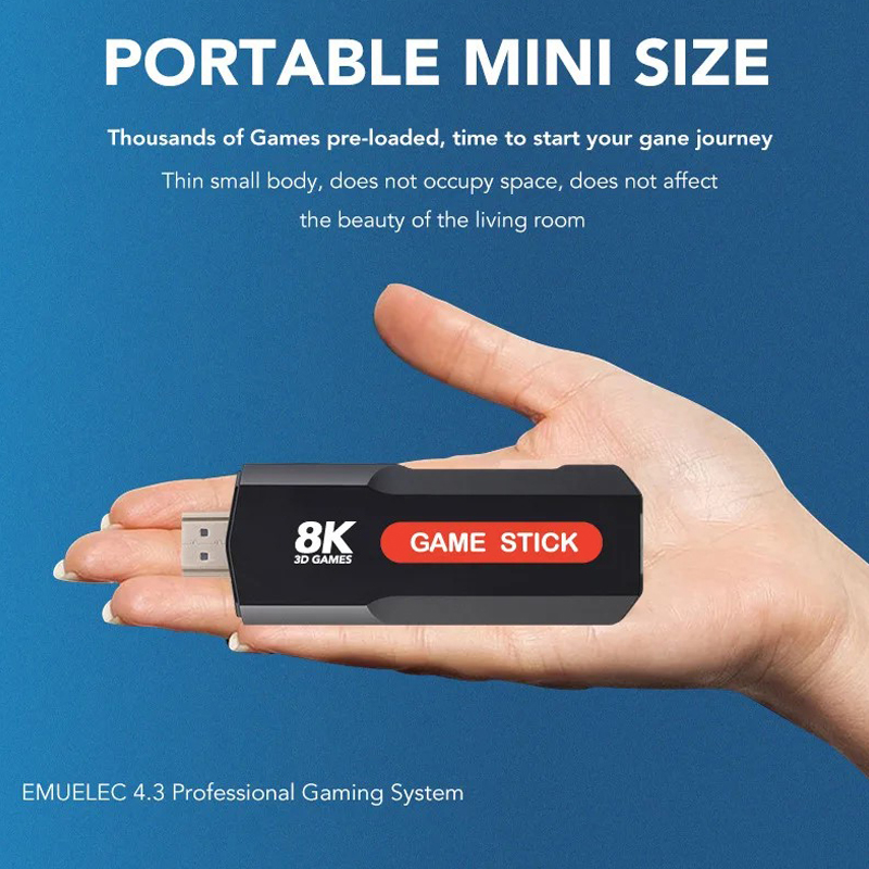 X2 Game Stick HD 4K 8K 3D Cons - Retro X8 Gaming Console ulasan dan harga