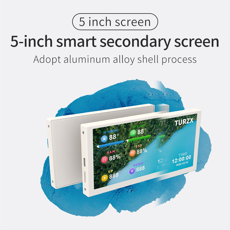 5 Inch USB Type C Display IPS  - Retro Gaming Monitor ulasan dan harga
