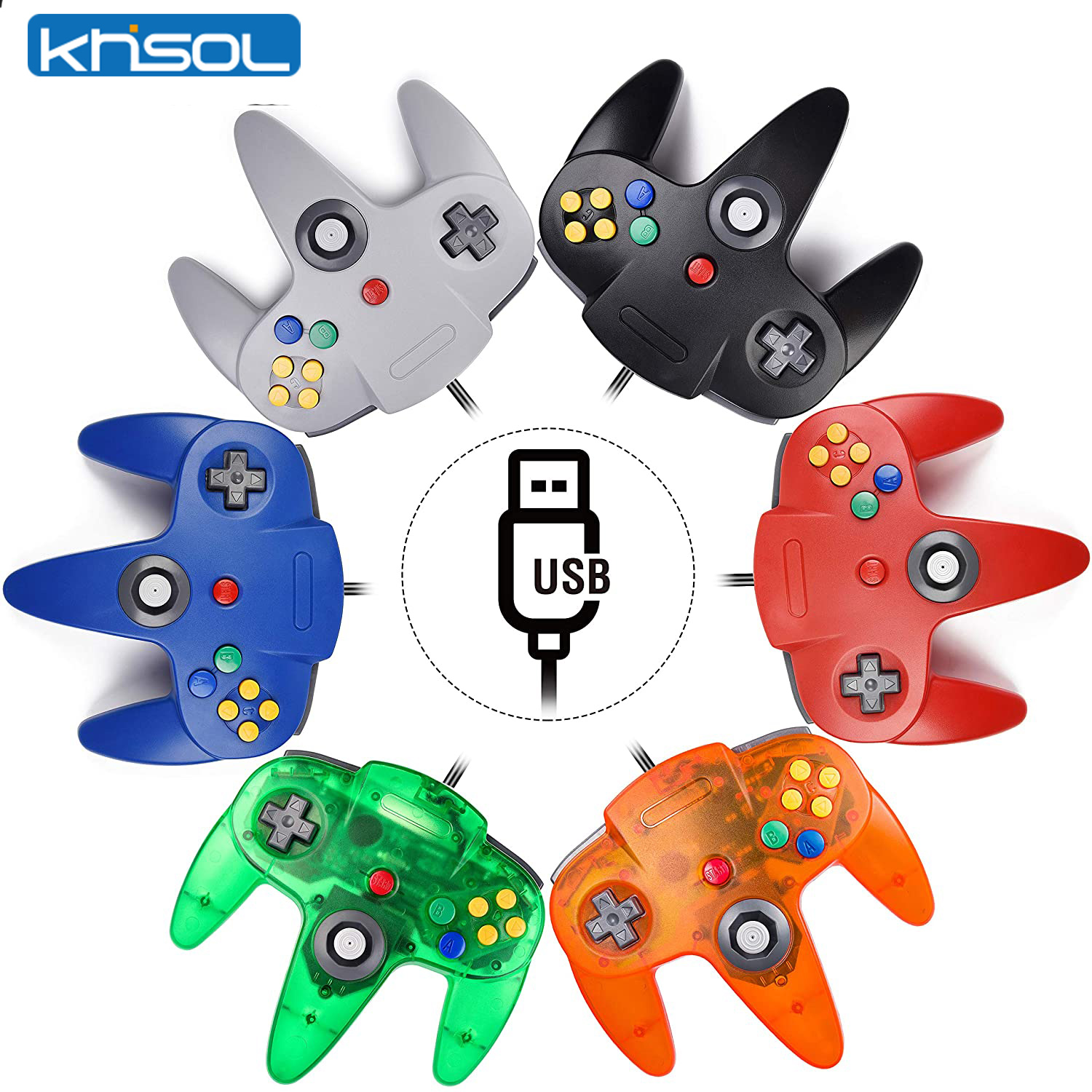N64 Controller Classic USB Wir - Retro X8 Gaming Console ulasan dan harga