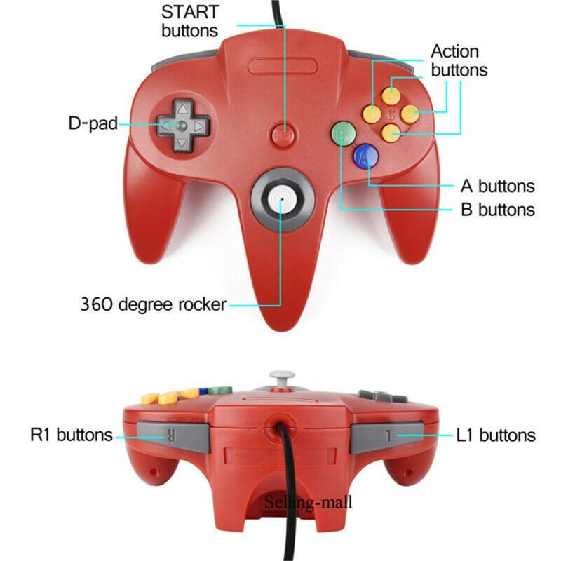 N64 Controller Classic USB Wir - Retro X8 Gaming Console ulasan dan harga