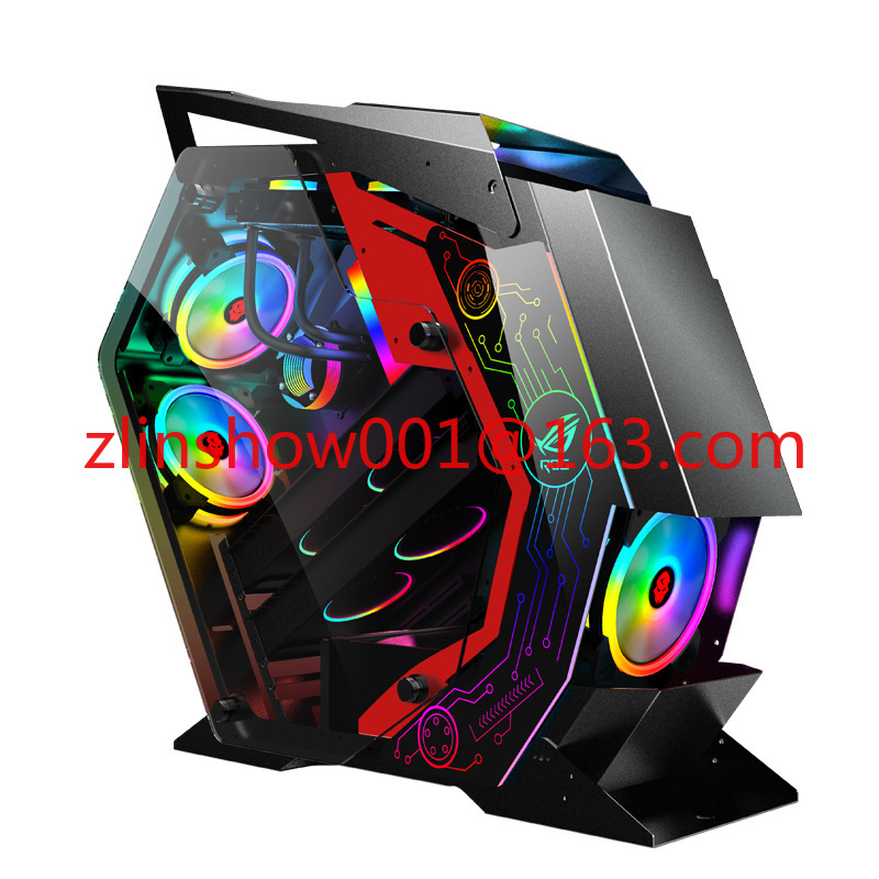 Internet cafe glass water cool - Retro Gaming Pc Case ulasan dan harga