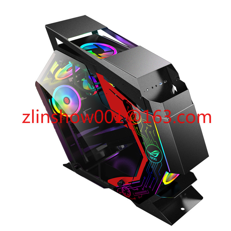 Internet cafe glass water cool - Retro Gaming Pc Case ulasan dan harga