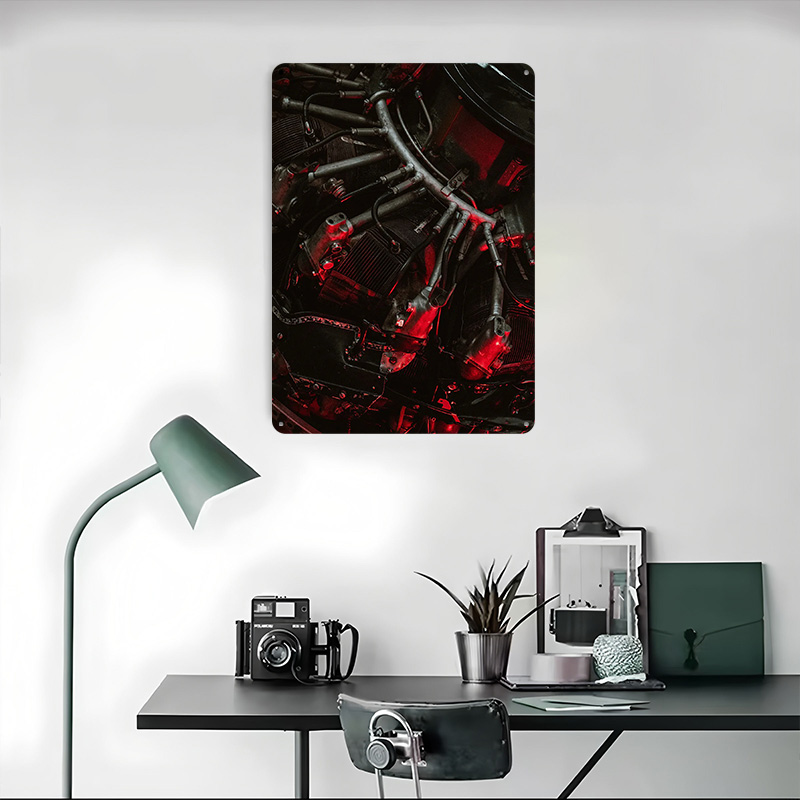 Star Motor Tinplate Poster Cus - Retro Gaming Bar ulasan dan harga