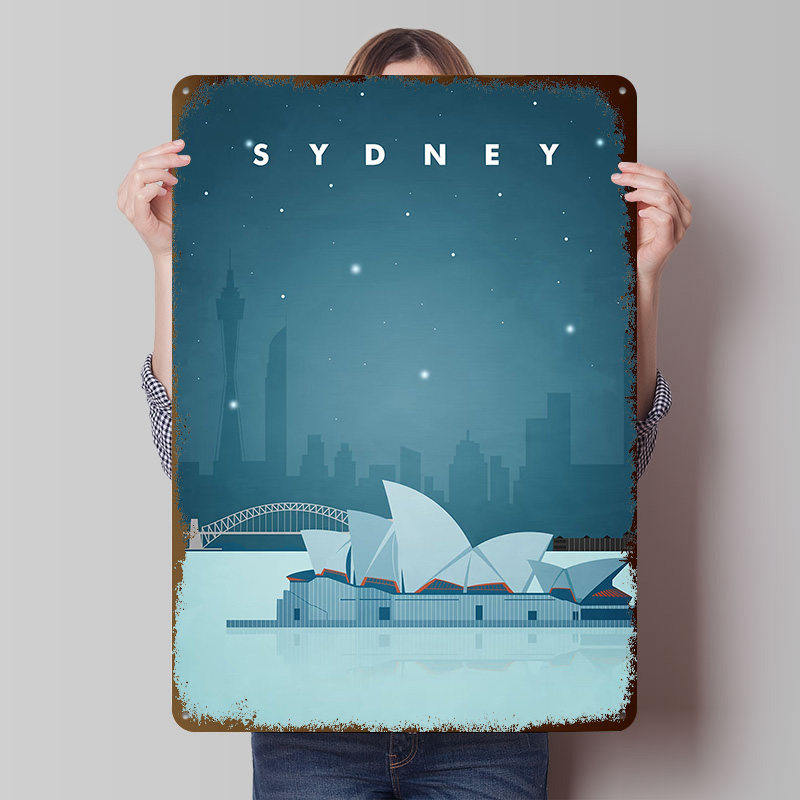 Sydney Travel Poster Customize - Retro Gaming Bar ulasan dan harga