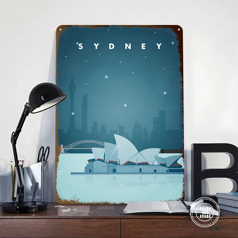 Sydney Travel Poster Customize - Retro Gaming Bar ulasan dan harga