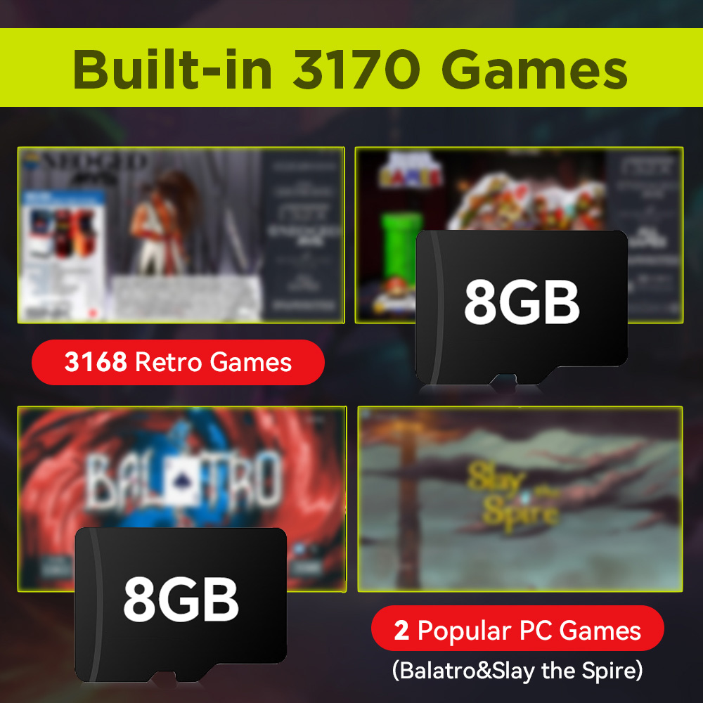 8GB Game TF Card with 3170 Ret - Retro X8 Gaming Console ulasan dan harga