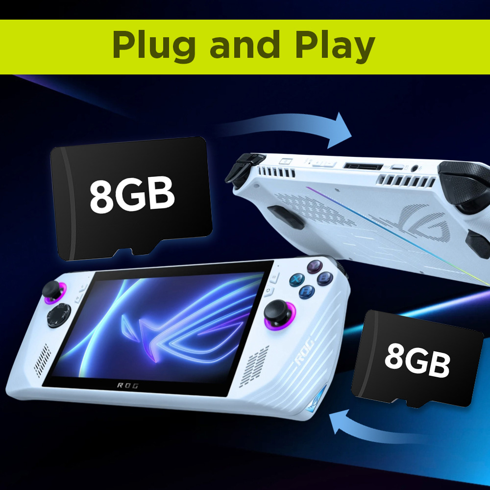 8GB Game TF Card with 3170 Ret - Retro X8 Gaming Console ulasan dan harga