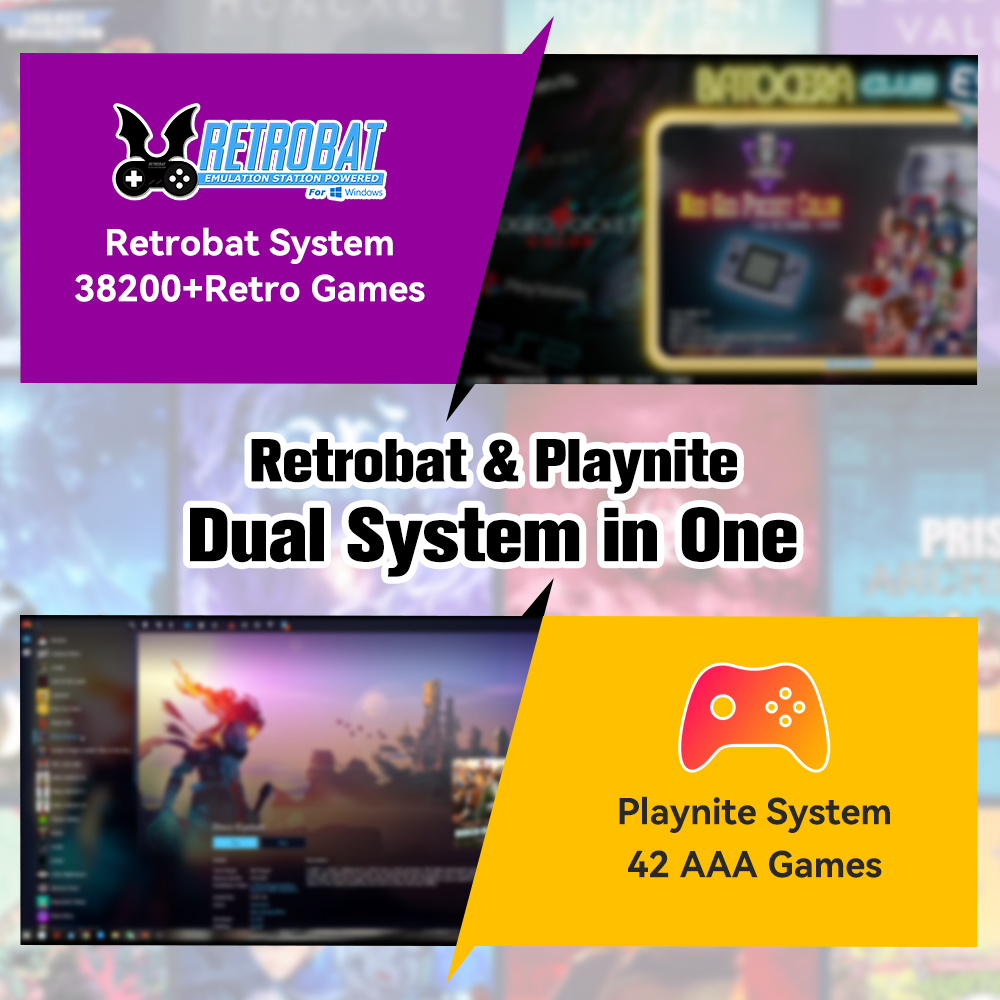 Retrobat & Playnite Retro Game - Retro Gaming Monitor ulasan dan harga